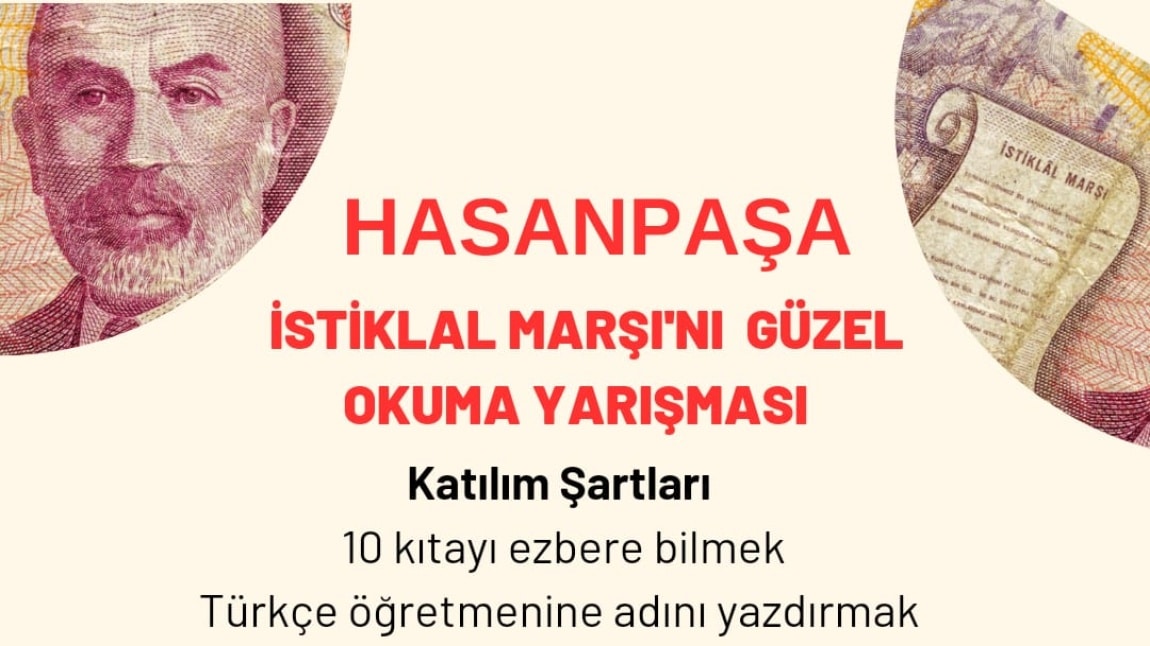 İSTİKLAL MARŞI'NI GÜZEL OKUMA YARIŞMASI